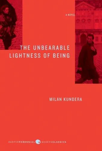 The Unbearable Lightness of Being by Milan Kundera book cover