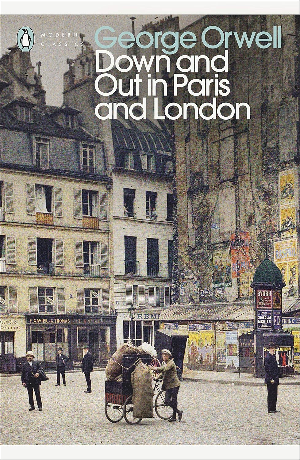 Down and Out in Paris and London by George Orwell book cover