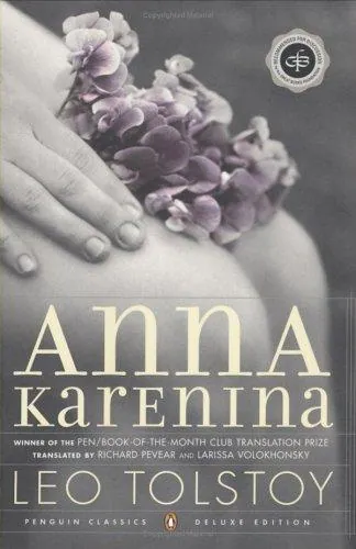 Anna Karenina by Leo Tolstoy book cover