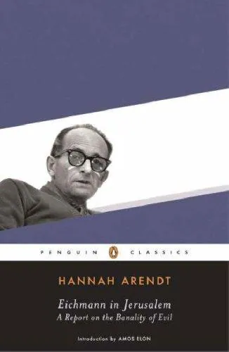 Eichmann in Jerusalem by Hannah Arendt book cover