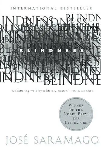 Blindness by José Saramago book cover