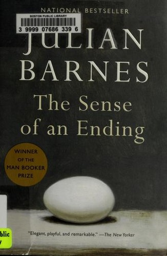 The Sense of an Ending by Julian Barnes book cover