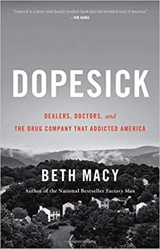 Dopesick by Beth Macy book cover