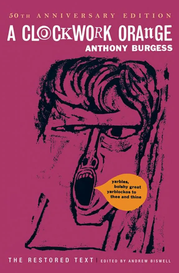 A Clockwork Orange by Anthony Burgess book cover