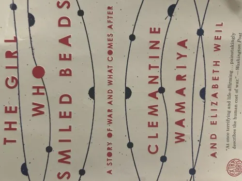 The Girl Who Smiled Beads by Clemantine Wamariya book cover