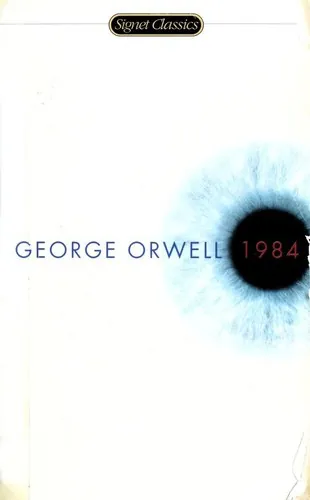 Nineteen Eighty-Four by George Orwell book cover