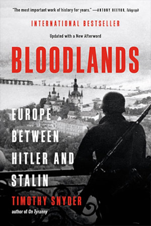 Bloodlands: Europe Between Hitler and Stalin by Timothy Snyder book cover