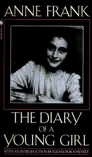 The Diary of a Young Girl by Anne Frank book cover