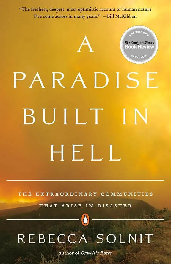 A Paradise Built in Hell by Rebecca Solnit book cover