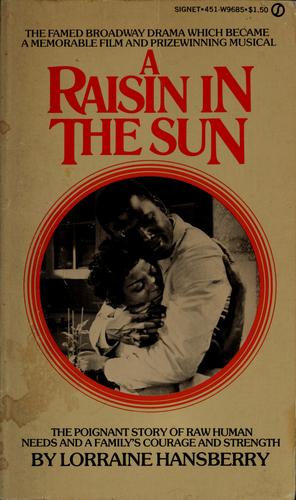 A Raisin in the Sun by Lorraine Hansberry book cover