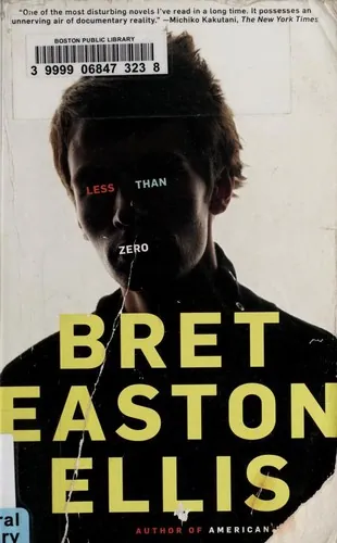 Less Than Zero by Bret Easton Ellis book cover