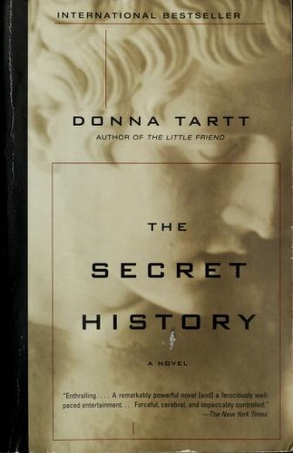 The Secret History by Donna Tartt book cover