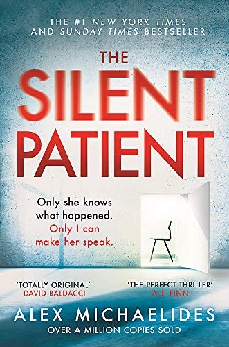 The Silent Patient by Alex Michaelides book cover