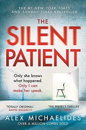 The Silent Patient by Alex Michaelides book cover